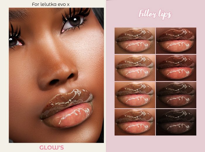 GLOW'S-FILLER LIPS COLLECTION EVO X