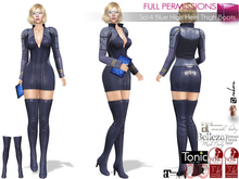 Full Perm Sci-fi High Heels Thigh Boots For Maitreya 5.3 LaraX Ebody Reborn Legacy Belleza Slink Tonic Ocacin