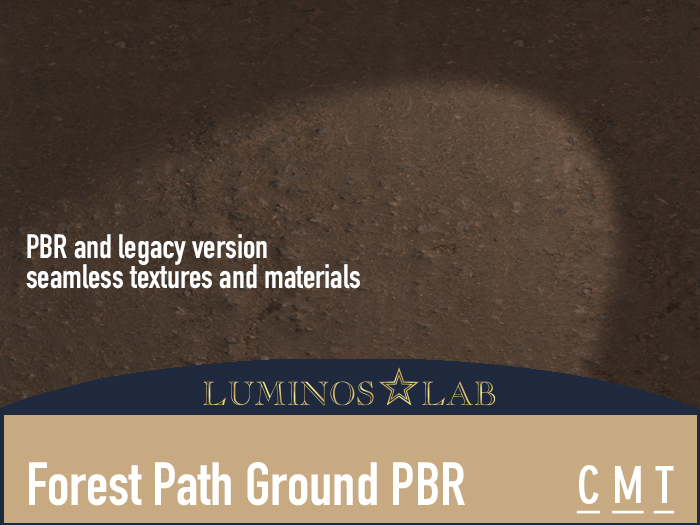 LL Forest Path Ground Pattern PBR Full Perm