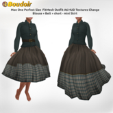 *!*BOUDOIR Mae One Perfect Size  FitMesh Outfit A6