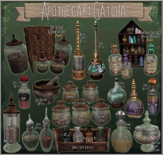 :[P]:- Apothecari Gatcha:// Lale Mortar & Pestle