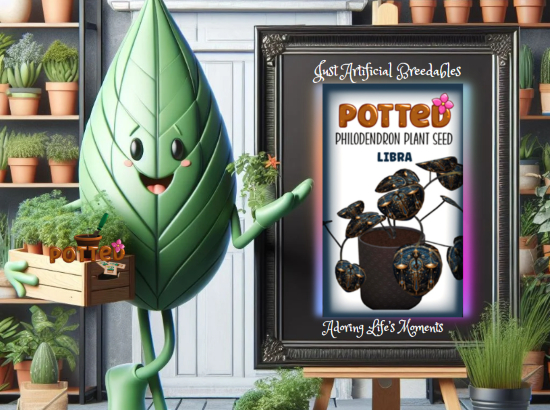 Potted: Philodendron Plant Seed: Libra