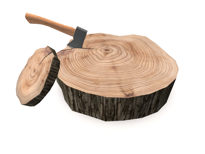 Art ..:: Wood Chopping Stump