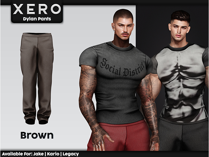 [XERO] Dylan Pants (Brown)