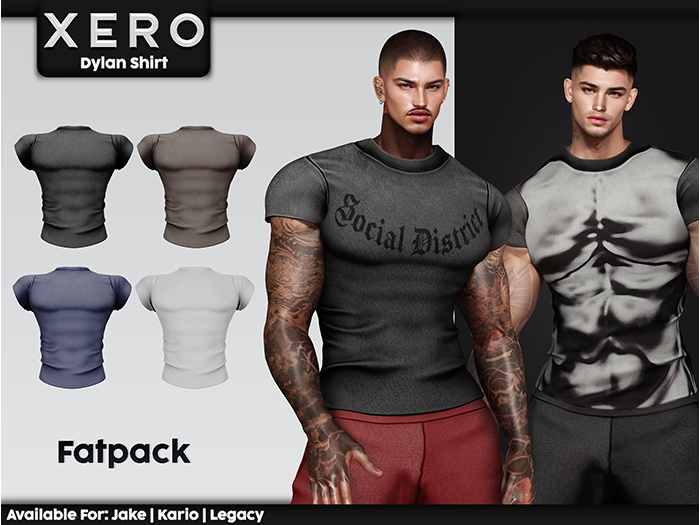 [XERO] Dylan Shirt (Fatpack)