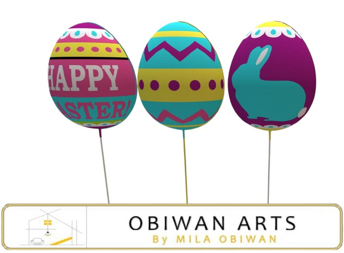 Happy Easter- Balloons