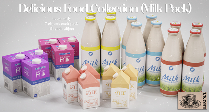 - Legna - Delicious Food Collection (Milk Pack)