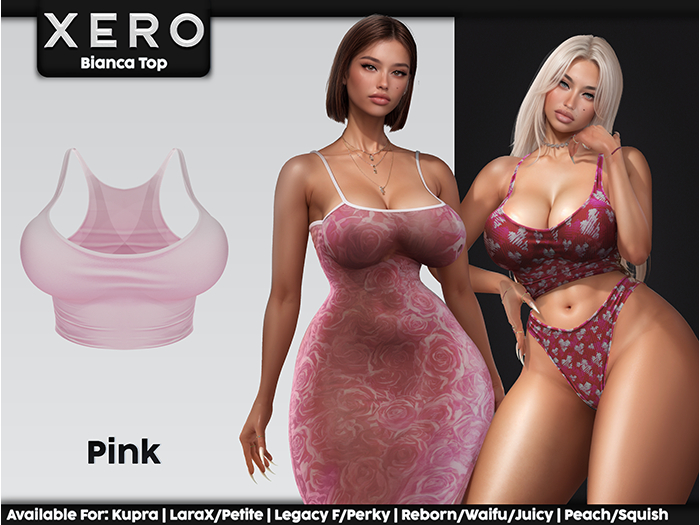 [XERO] Bianca Top (Pink)