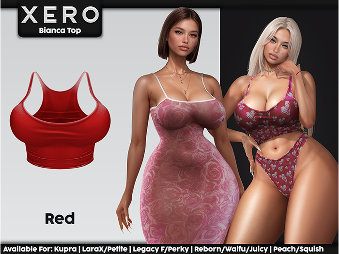 [XERO] Bianca Top (Red)