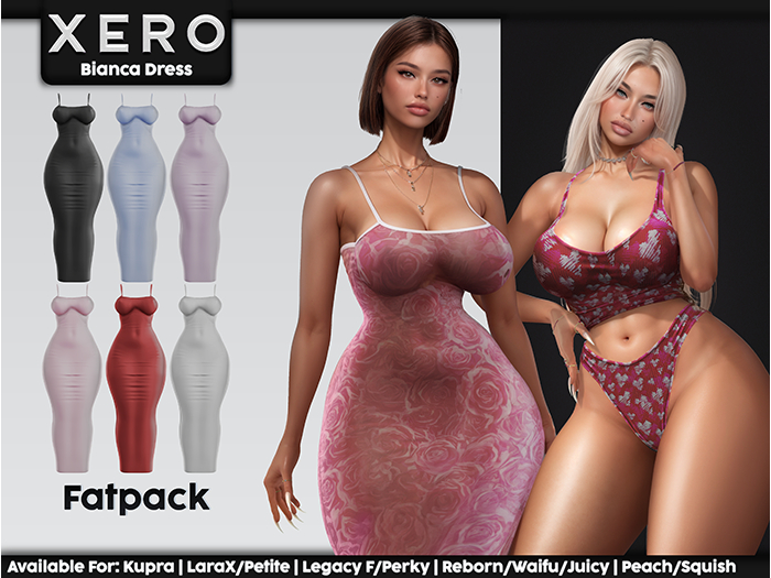 [XERO] Bianca Dress (Fatpack)