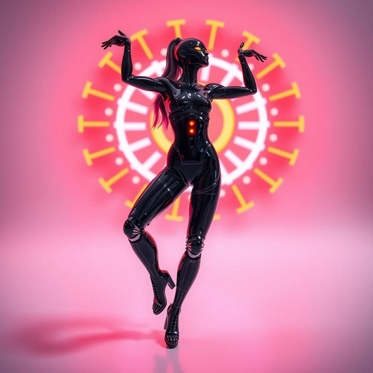 FLUX DANCER ANIMATED PANEL - 64 FRAMES