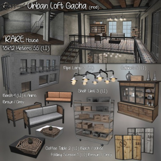 Rassuel-Urban Loft-Cabinet & Decors