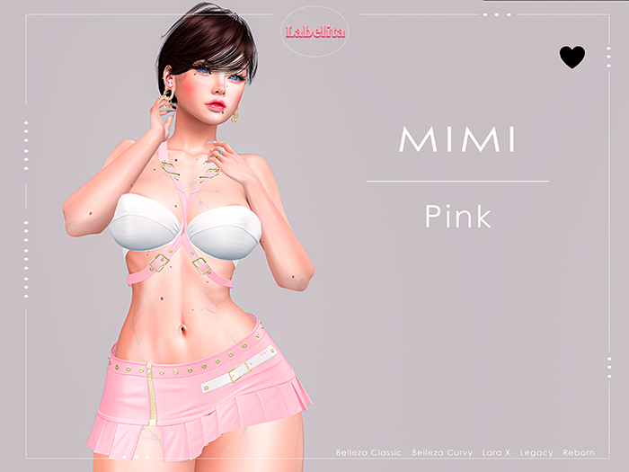 [LABELITA] Mimi Outfit Pink