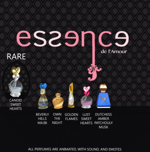 ED'L Golden Flames Perfume - animated