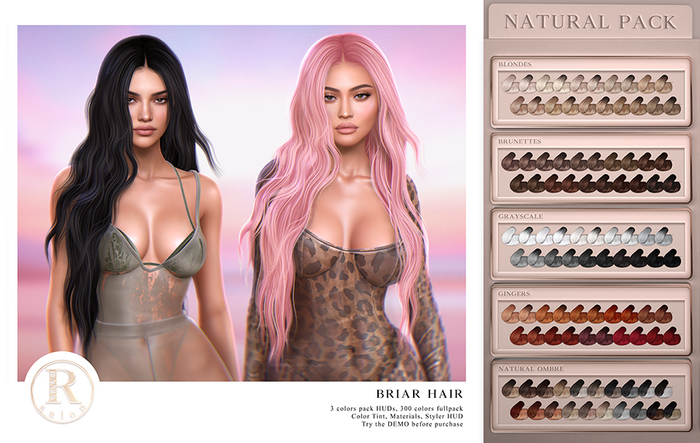 RAMA.SALON - Briar Hair 'Naturals Pack'