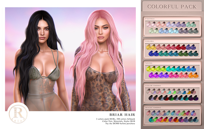 RAMA.SALON - Briar Hair 'Colorful Pack'