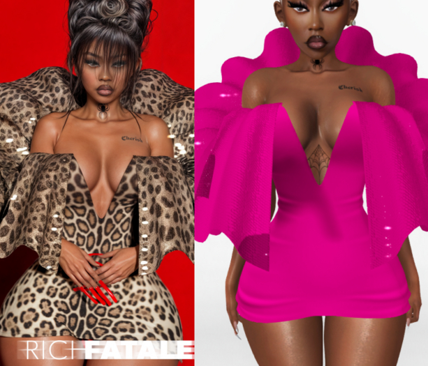 $RICH FATALE - ARIEL BODYCON - DOLL
