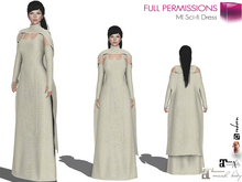 Full Perm Female Sci-fi Dress with Cape and Gloves for Maitreya 5.3 LaraX Ebody Reborn Legacy