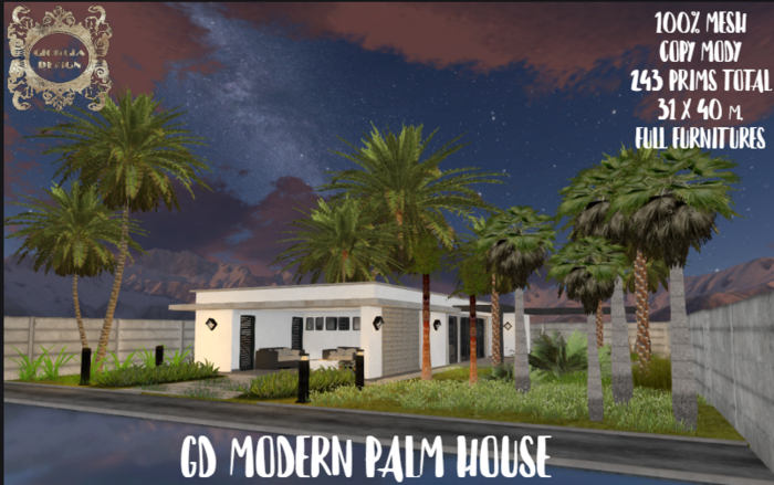 GD MODERN PALM HOUSE