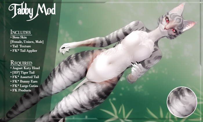 FK* Tabby ☾☾6☽☽ ☾☾BOM☽☽ ☾☾Furry Mod☽☽