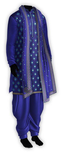 {Zaara} Naksh Kurta *sapphire*