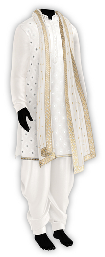 {Zaara} Naksh Kurta *ivory*