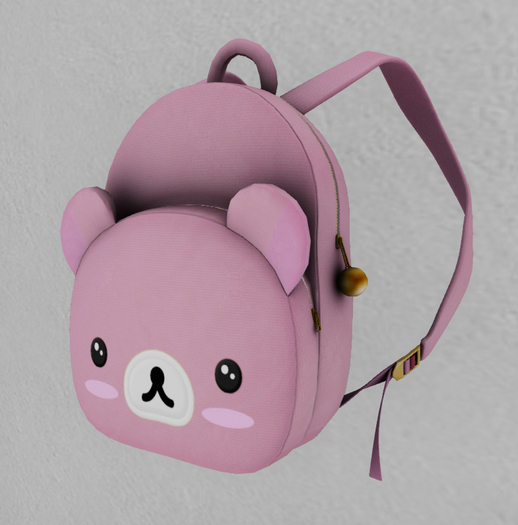 PRG - Cute Bear Backpack (Pink)