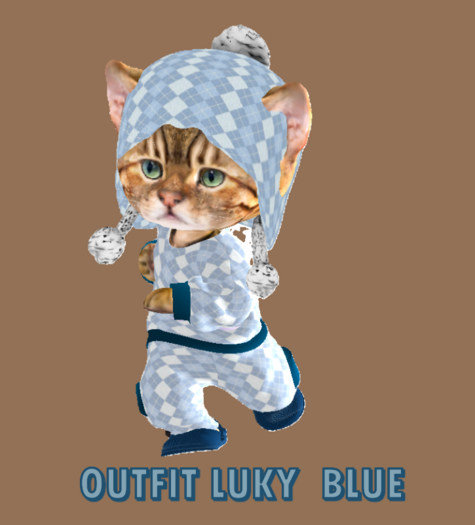dinkies Luky blue