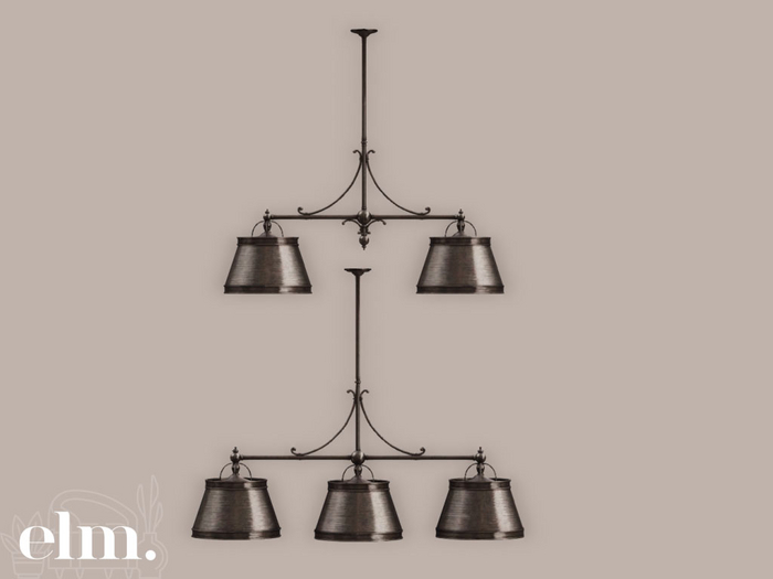 Elm. Lilia Hanging Lights [Steel]