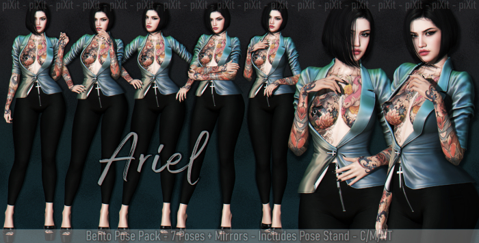 [piXit] Ariel - Pose Pack