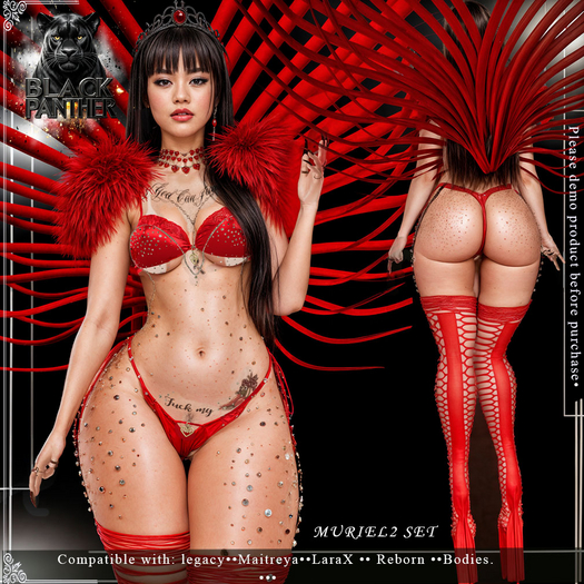 ::Black Panther:: Muriel Set -  Box