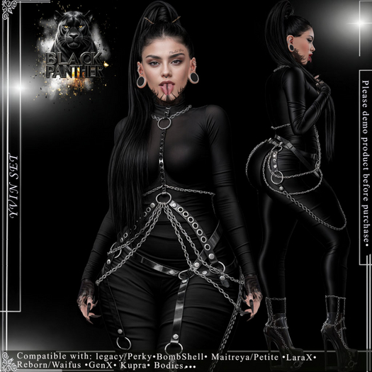 ::Black Panther:: Yvin Set -  Box