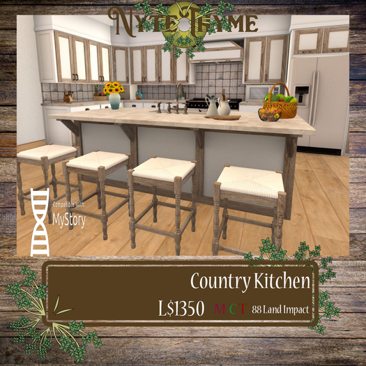 -Nytethyme- Country Kitchen Box