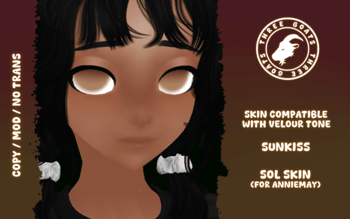 Second Life Marketplace - [TG] Sol Skin - Velour Sunkiss (M4)