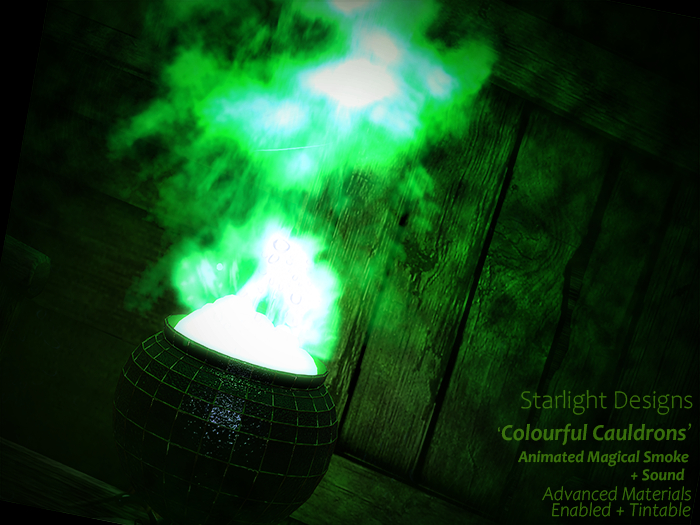 Starlight Designs - Magical Colourful Cauldron.