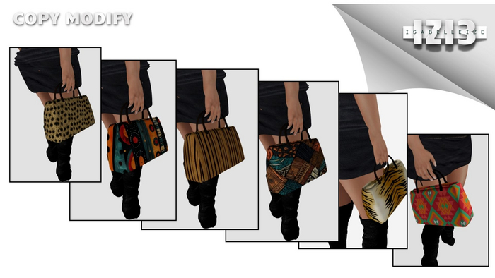 Bag Africa - 6 Textures - Copy/Modify