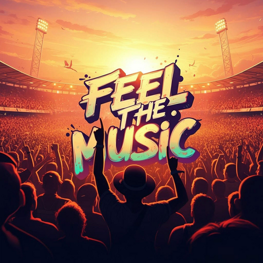 FEEL THE MUSIC ANIMATED PANEL - 64 FRAMES