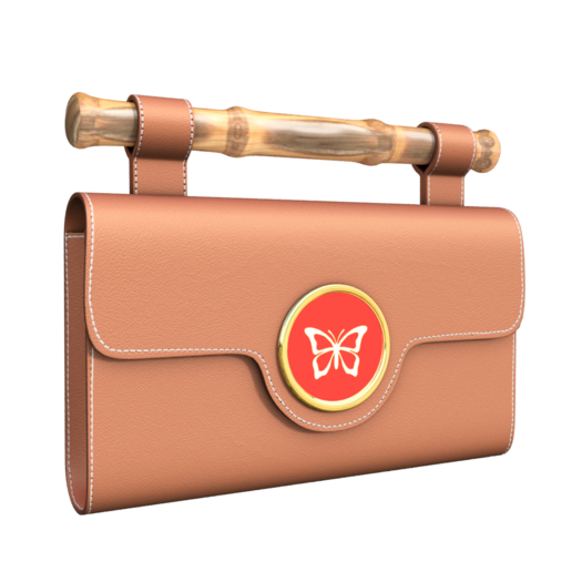 [DDL] Farfalla (Brown) (Handbag)