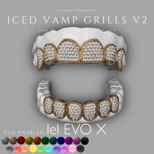 Iced Vamp Grills V2 by 3ones