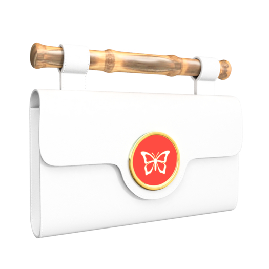 [DDL] Farfalla (White) (Handbag)