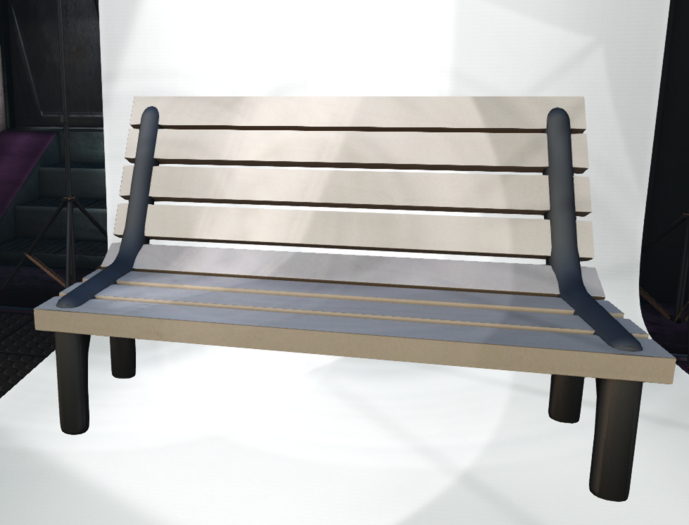 Hidden Park Bench