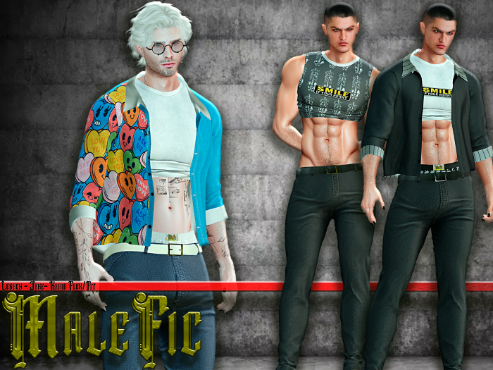 !!MaleFic Cartoon- OUTFITDEMO