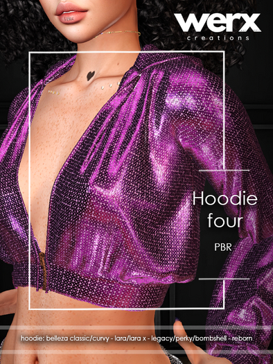 WERX Crop Hoodie (PBR) 4