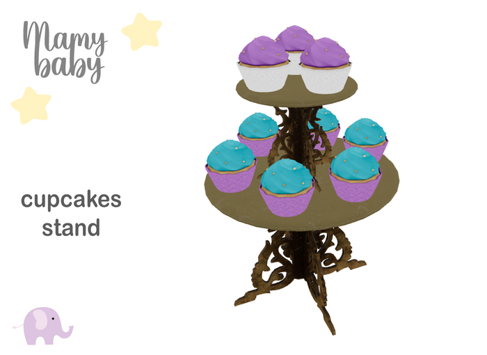 MAMYBABY - Cupcakes stand gold