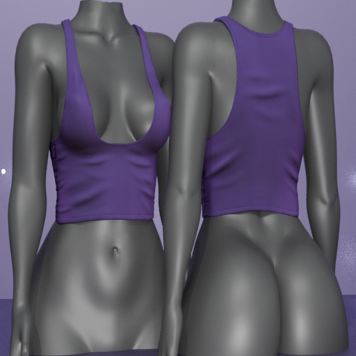 .::Dlirium::. Top Rayane Purple