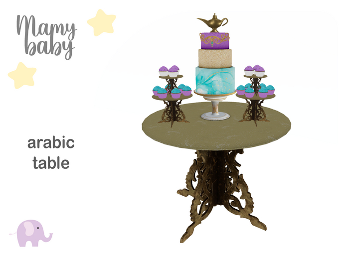 MB :: Table arabic gold