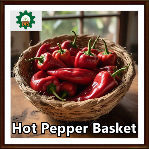 DFS Hot Pepper Basket - Texture