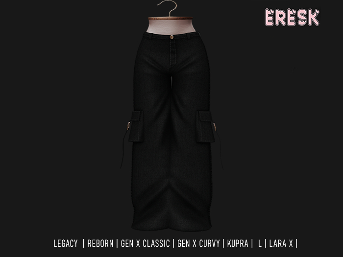 Eresk :: Ranilla Pants black ll (ADD)