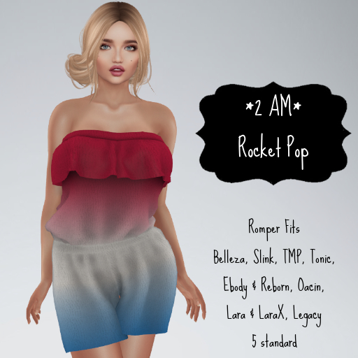 *2 AM* Rocket Pop Romper V2