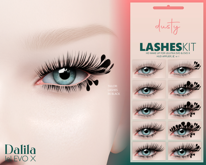 Dalila Dusty Lashes Kit
